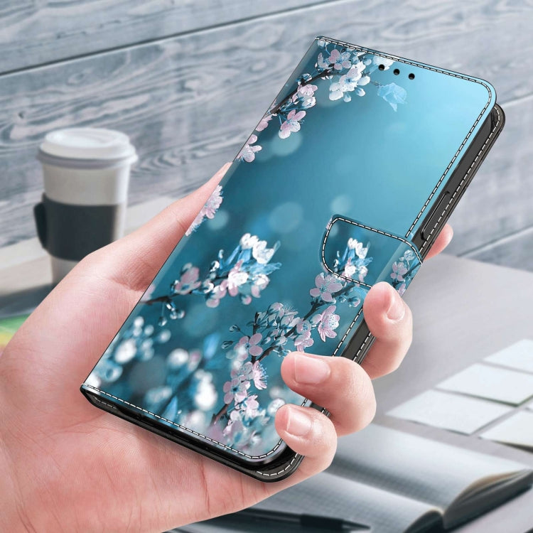 For Samsung Galaxy S23 Crystal 3D Shockproof Protective Leather Phone Case(Plum Flower) - free shipping - PMC TechLife - Order now!