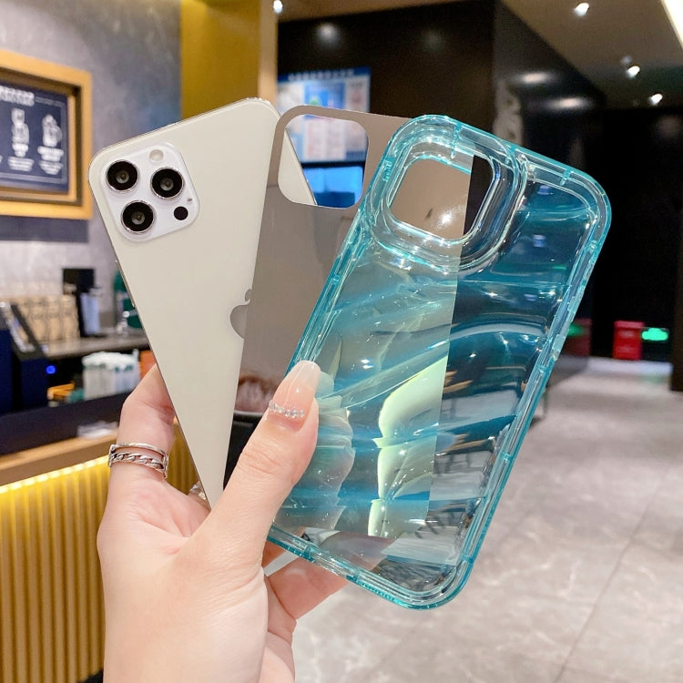 For iPhone 12 Pro Max Laser Sequin Waves TPU Phone Case(Blue) - free shipping - PMC TechLife - Order now!