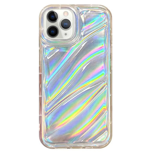 For iPhone 11 Pro Laser Sequin Waves TPU Phone Case(Transparent) - iPhone 11 Pro Cases by PMC Jewellery | Online Shopping South Africa | PMC Jewellery