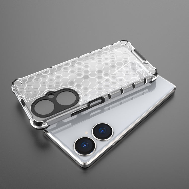 For Huawei nova 11i Shockproof Honeycomb PC + TPU Phone Case(White) - free shipping - PMC TechLife - Order now!