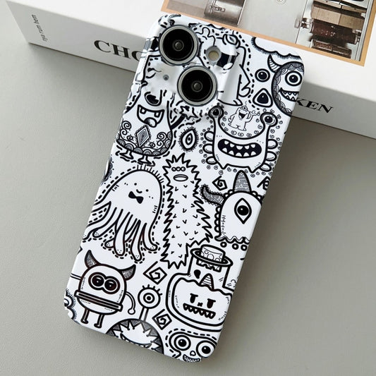 For iPhone 15 Painted Pattern Precise Hole PC Phone Case(Bottle Monster) - iPhone 15 Cases by PMC Jewellery | Online Shopping South Africa | PMC Jewellery