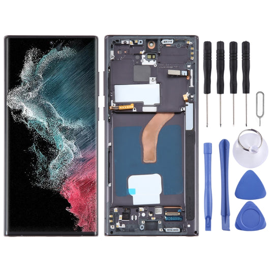 Original LCD Screen For Samsung Galaxy S22 Ultra 5G SM-S908B EU Edition Digitizer Full Assembly with Frame - LCD Screen by PMC Jewellery | Online Shopping South Africa | PMC Jewellery