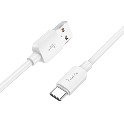 hoco X96 Hyper 1m 27W USB to USB-C / Type-C Charging Data Cable(White) - USB-C & Type-C Cable by hoco | Online Shopping South Africa | PMC Jewellery