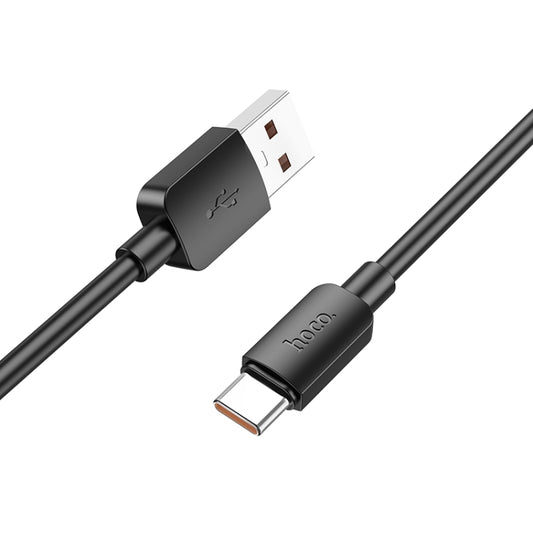 hoco X96 Hyper 1m 100W USB to USB-C / Type-C Fast Charging Data Cable(Black) - USB-C & Type-C Cable by hoco | Online Shopping South Africa | PMC Jewellery