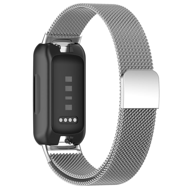 For Fitbit Inspire 3 Milanese Metal Watch Band(Silver) - Watch Bands by PMC TechLife | Online Shopping South Africa | PMC TechLife | Buy Now Pay Later Mobicred