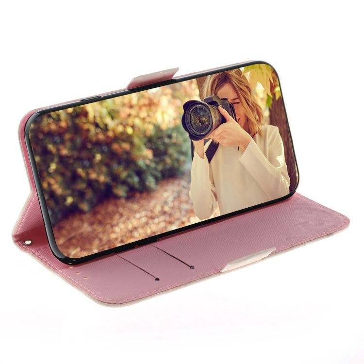 For Xiaomi Redmi 12 3D Colored Horizontal Flip Leather Phone Case(Magnolia) - free shipping - PMC TechLife - Order now!