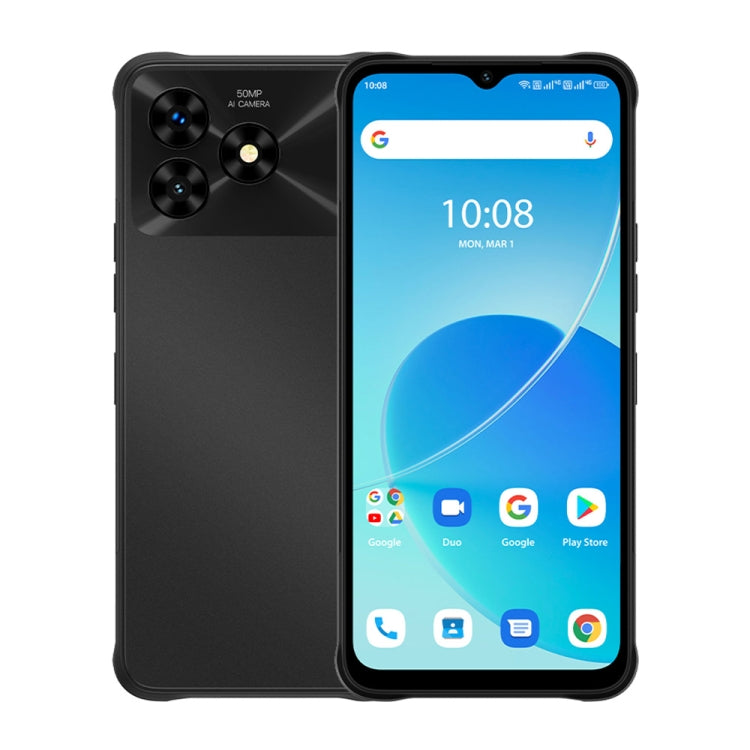 [HK Warehouse] UMIDIGI G5 Mecha Rugged Phone, Face ID & Side Fingerprint Identification, 6.6 inch Android 13 Unisoc T606 Octa Core, Network: 4G, OTG, 8GB+128GB(Graphite Black) - UMIDIGI by UMIDIGI | Online Shopping South Africa | PMC Jewellery