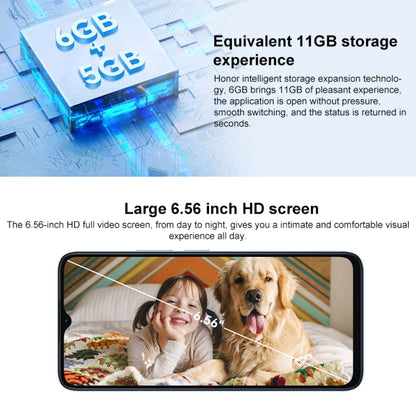 Honor Play 40C 5G, 6GB+128GB, 108MP Camera, 6.56 inch MagicOS 7.1 Snapdragon 480 Plus Octa Core up to 2.2GHz, Network: 5G, Not Support Google Play(Sky Blue) - Honor by Huawei | Online Shopping South Africa | PMC Jewellery