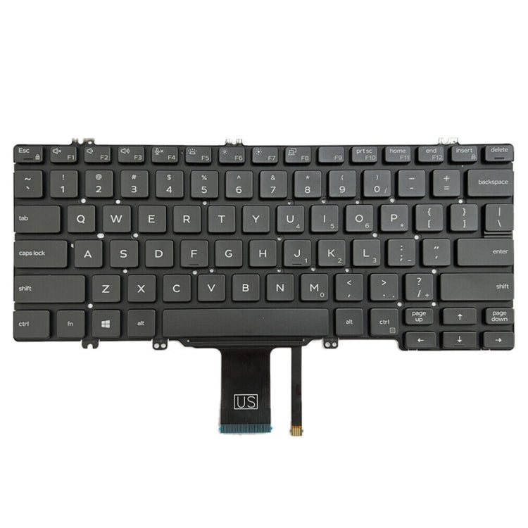 For Dell Latitude 7300 5300 5200 US Version Backlight Laptop Keyboard(Black) - Dell Spare Parts by PMC Jewellery | Online Shopping South Africa | PMC Jewellery