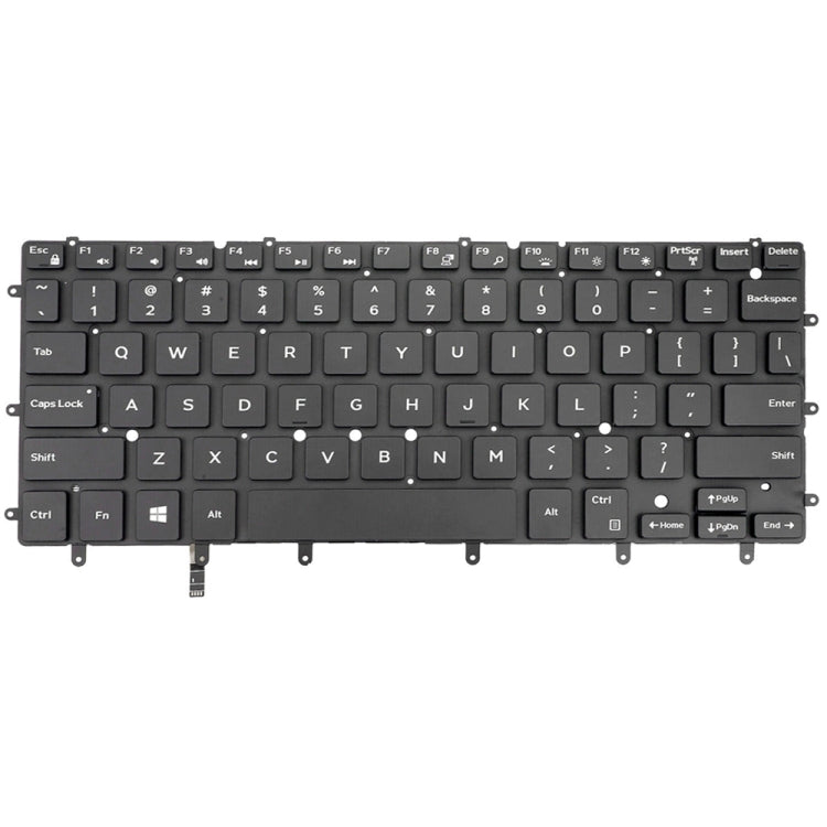 For Dell XPS 13 9343 13 9350 9360 US Version Backlight Laptop Keyboard(Black) - Dell Spare Parts by PMC Jewellery | Online Shopping South Africa | PMC Jewellery