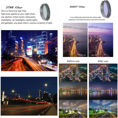 For Insta360 GO 2 / GO 3 JSR LS Series Camera Lens Filter, Filter:STAR - Len Accessories by JSR | Online Shopping South Africa | PMC Jewellery