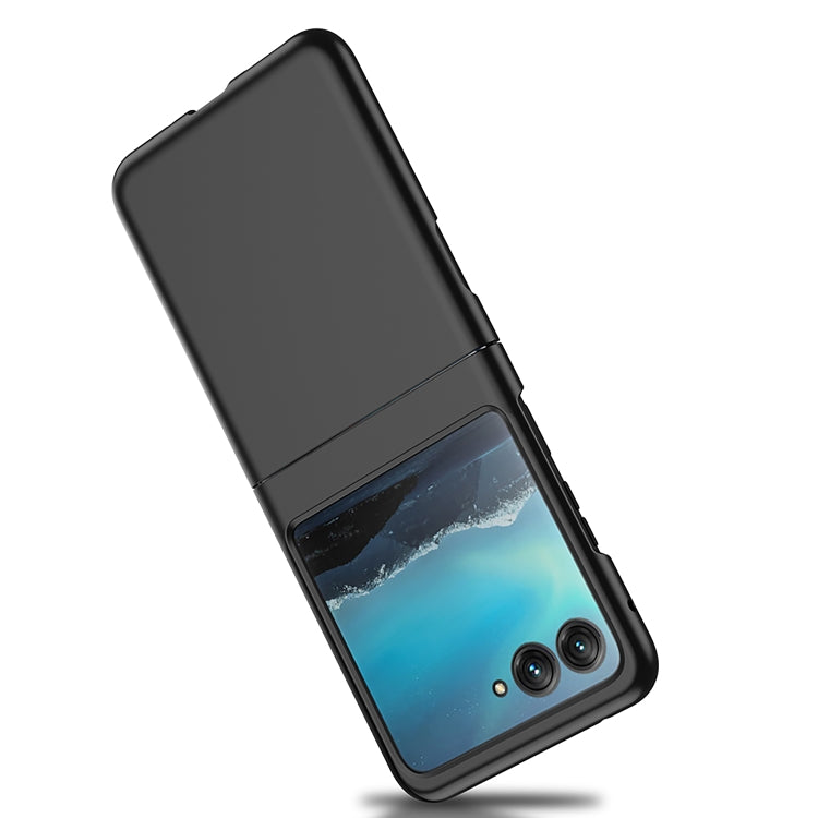 For Motorola Razr 40 Ultra GKK Ultra-thin Full Coverage Phone Case(Black) - Motorola Cases by GKK | Online Shopping South Africa | PMC TechLife