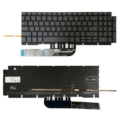 For Dell Latitude 7400 3400 5400 7410 5401 Spanish Version Backlight Laptop Keyboard(Black) - Dell Spare Parts by PMC Jewellery | Online Shopping South Africa | PMC Jewellery