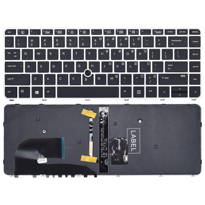 For HP EliteBook 840 G3 Laptop Backlight Keyboard - HP Spare Parts by PMC Jewellery | Online Shopping South Africa | PMC Jewellery