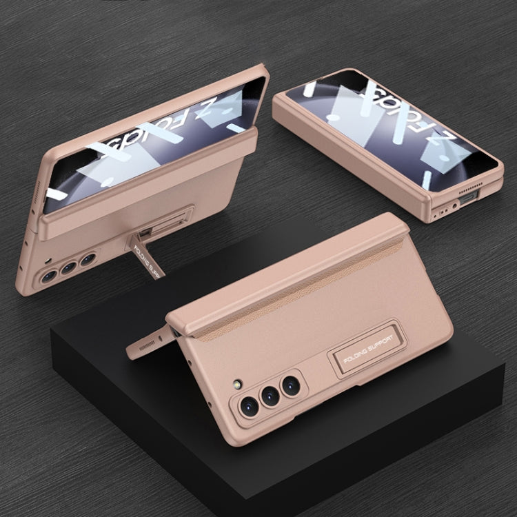 For Samsung Galaxy Z Fold5 GKK Integrated Magnetic Full Coverage Folding Phone Case(Gold) - Galaxy Z Fold5 Cases by GKK | Online Shopping South Africa | PMC TechLife | Buy Now Pay Later Mobicred