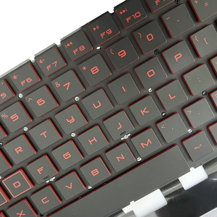 For HP 15-DC / 15-DH Red US Version Laptop Backlight Keyboard - HP Spare Parts by PMC TechLife | Online Shopping South Africa | PMC TechLife
