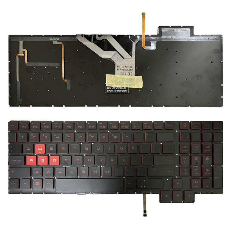 For HP 15-CE US Version Backlit Laptop Keyboard - HP Spare Parts by PMC Jewellery | Online Shopping South Africa | PMC Jewellery