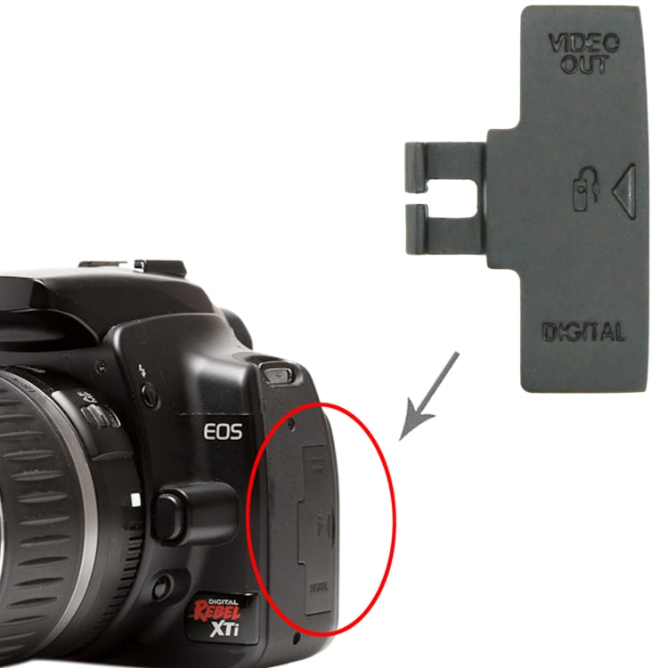 For Canon EOS 400D OEM USB Cover Cap - USB Cover Cap by PMC TechLife | Online Shopping South Africa | PMC TechLife | Buy Now Pay Later Mobicred