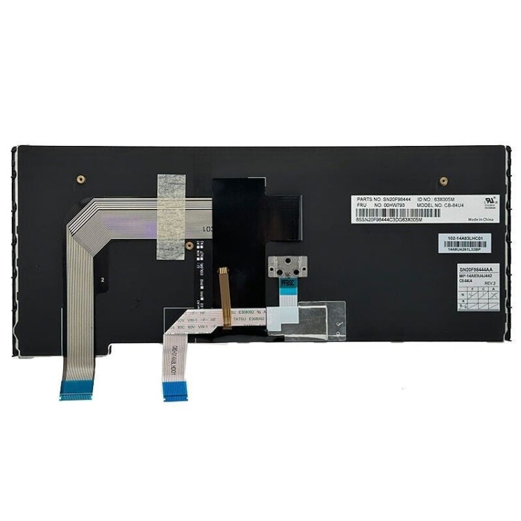 For Lenovo Thinkpad S3 Yoga 14 US Version Backlight Laptop Keyboard - Lenovo Spare Parts by PMC TechLife | Online Shopping South Africa | PMC TechLife