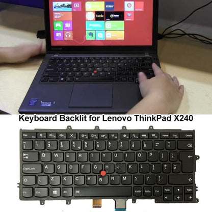 For Lenovo ThinkPad X240 X250 20AL 20AM UK Version Backlight Laptop Keyboard - Lenovo Spare Parts by PMC Jewellery | Online Shopping South Africa | PMC Jewellery