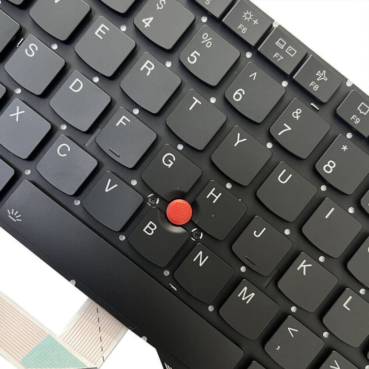 For Lenovo ThinkPad T14s Gen 3 21BR 21BS US Version Laptop Keyboard(Black) - Lenovo Spare Parts by PMC Jewellery | Online Shopping South Africa | PMC Jewellery