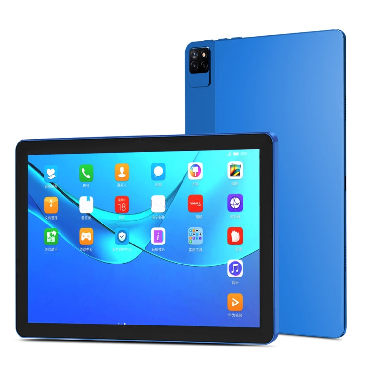 BDF P40 4G LTE Tablet PC 10.1 inch, 8GB+128GB, Android 11 MTK6755 Octa Core, Support Dual SIM, EU Plug(Blue) - BDF by BDF | Online Shopping South Africa | PMC Jewellery | Buy Now Pay Later Mobicred