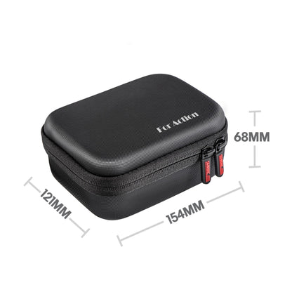 For DJI Osmo Action 4 STARTRC Portable PU Storage Box Case Standard Kit(Black) - Case & Bags by STARTRC | Online Shopping South Africa | PMC Jewellery
