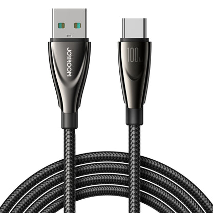 JOYROOM SA31-AC6 100W USB to USB-C/Type-C Fast Charge Data Cable, Length: 1.2m(Black) - USB-C & Type-C Cable by JOYROOM | Online Shopping South Africa | PMC Jewellery