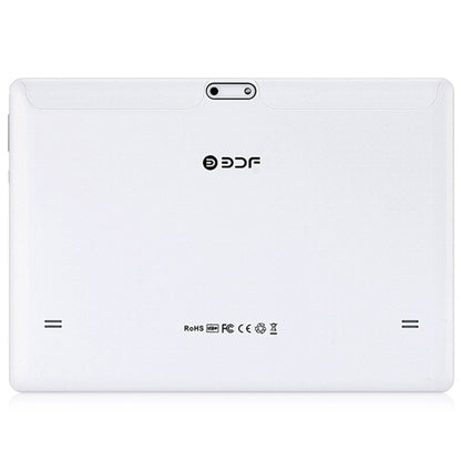 BDF K107 3G Phone Call Tablet PC 10.1 inch, 4GB+64GB, Android 10 MT8321 Quad Core, Support Dual SIM, EU Plug(White) - BDF by BDF | Online Shopping South Africa | PMC Jewellery