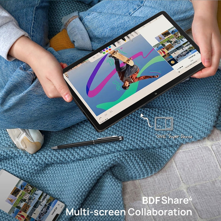 BDF K107 3G Phone Call Tablet PC 10.1 inch, 2GB+32GB, Android 9.0 MTK6735 Quad Core, Support Dual SIM, EU Plug(Black) - BDF by BDF | Online Shopping South Africa | PMC Jewellery