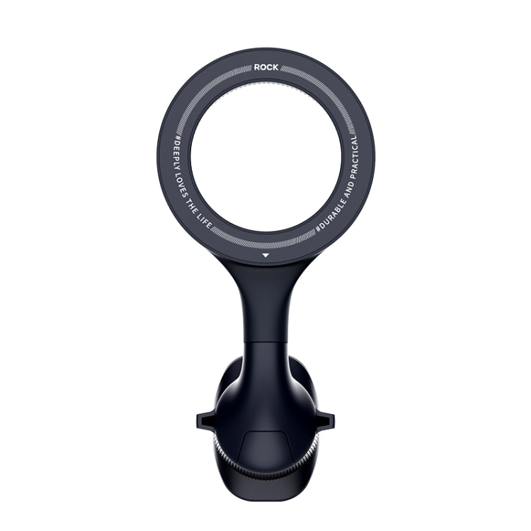 ROCK RPH1000 Car Air Vent Rotating Magnetic Ring Phone Mount(Black) - Car Holders by ROCK | Online Shopping South Africa | PMC Jewellery