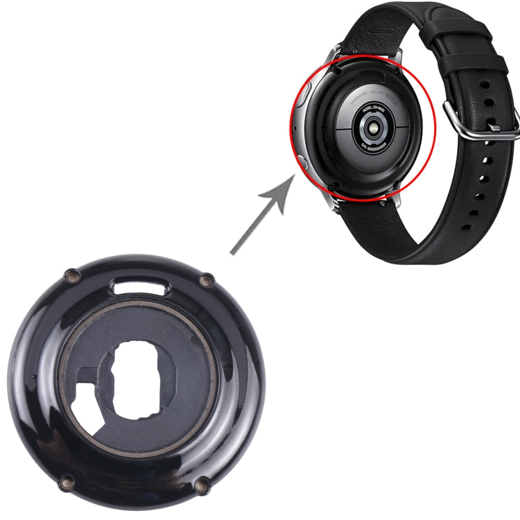 Original Rear Housing Cover For Samsung Galaxy Watch Active2 44mm SM-R820(Black) - For Samsung by PMC Jewellery | Online Shopping South Africa | PMC Jewellery