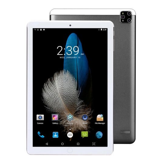 BDF A10 4G LTE Tablet PC 10.1 inch, 4GB+64GB, Android 10.0 MTK8321 Quad Core, Support Dual SIM, EU Plug(Grey) - BDF by BDF | Online Shopping South Africa | PMC Jewellery