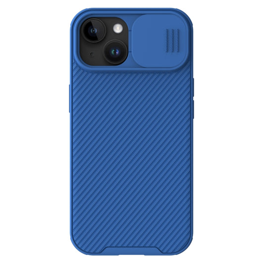 For iPhone 15 NILLKIN CamShield Pro Magnetic Magsafe Phone Case(Blue) - iPhone 15 Cases by NILLKIN | Online Shopping South Africa | PMC Jewellery