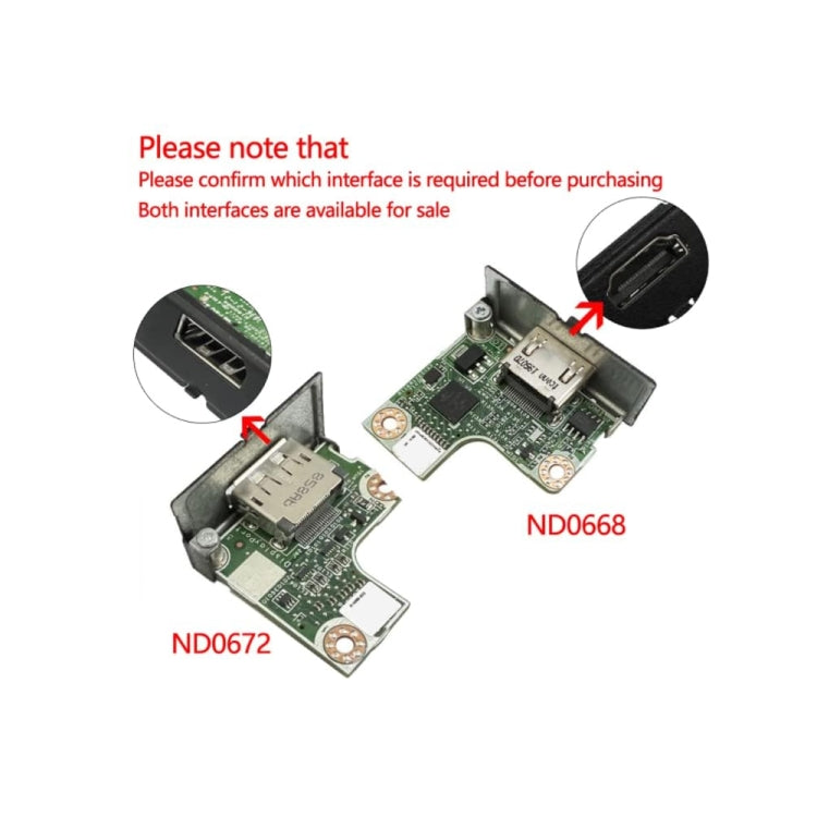 For HP 400 600 800 G3 G4 G5 DP Adapter Board - free shipping - PMC TechLife - Order now!