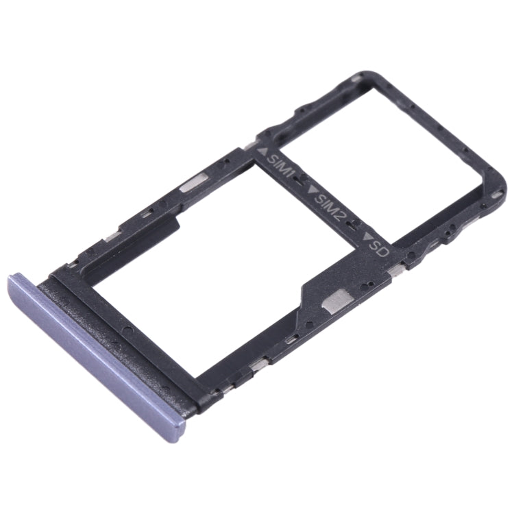 For TCL 40 SE Original SIM + Micro SD Card Tray(Purple) - For TCL by PMC TechLife | Online Shopping South Africa | PMC TechLife