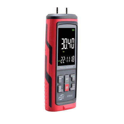 BENETECH GT5101 LCD Display Differential Pressure Meter, Specification:40KPa - Other Tester Tool by BENETECH | Online Shopping South Africa | PMC Jewellery | Buy Now Pay Later Mobicred