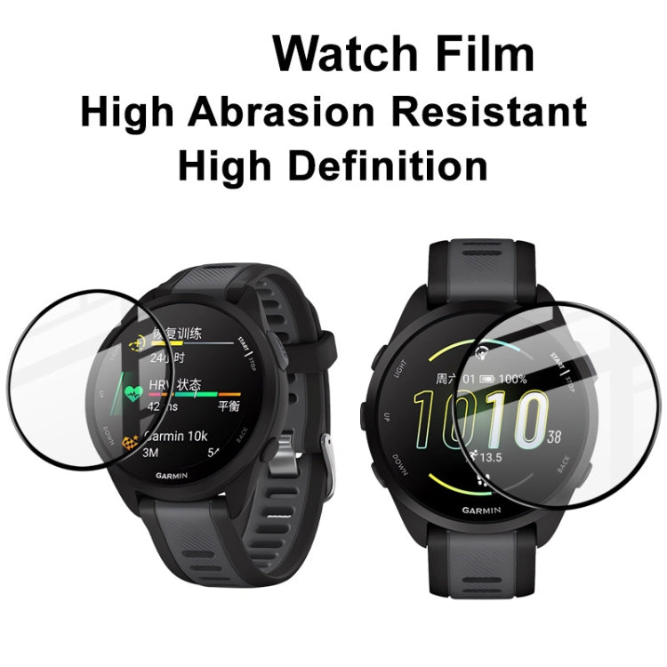 For Garmin Forerunner 165 IMAK HD High Transparent Wear-resistant Watch Screen Protective Film - Screen Protector by imak | Online Shopping South Africa | PMC Jewellery