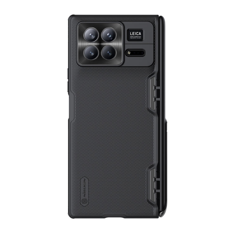 For Xiaomi Mix Fold 3 NILLKIN Frosted Fold PC + TPU Phone Case with Holder(Black) - Mix Fold 3 Cases by NILLKIN | Online Shopping South Africa | PMC Jewellery