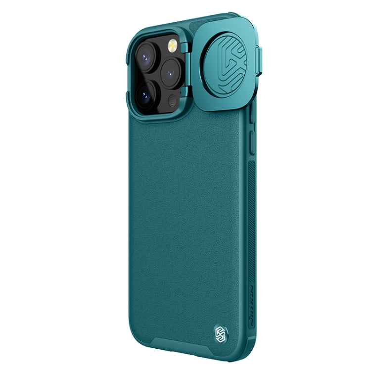 For iPhone 15 Pro Max NILLKIN CamShield Prop Series PC + TPU Phone Case(Green) - iPhone 15 Pro Max Cases by NILLKIN | Online Shopping South Africa | PMC TechLife | Buy Now Pay Later Mobicred
