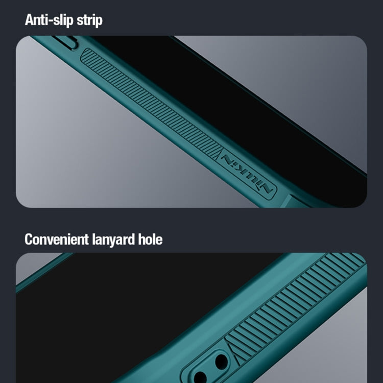For iPhone 15 Pro Max NILLKIN CamShield Prop Series PC + TPU Phone Case(Green) - iPhone 15 Pro Max Cases by NILLKIN | Online Shopping South Africa | PMC TechLife | Buy Now Pay Later Mobicred