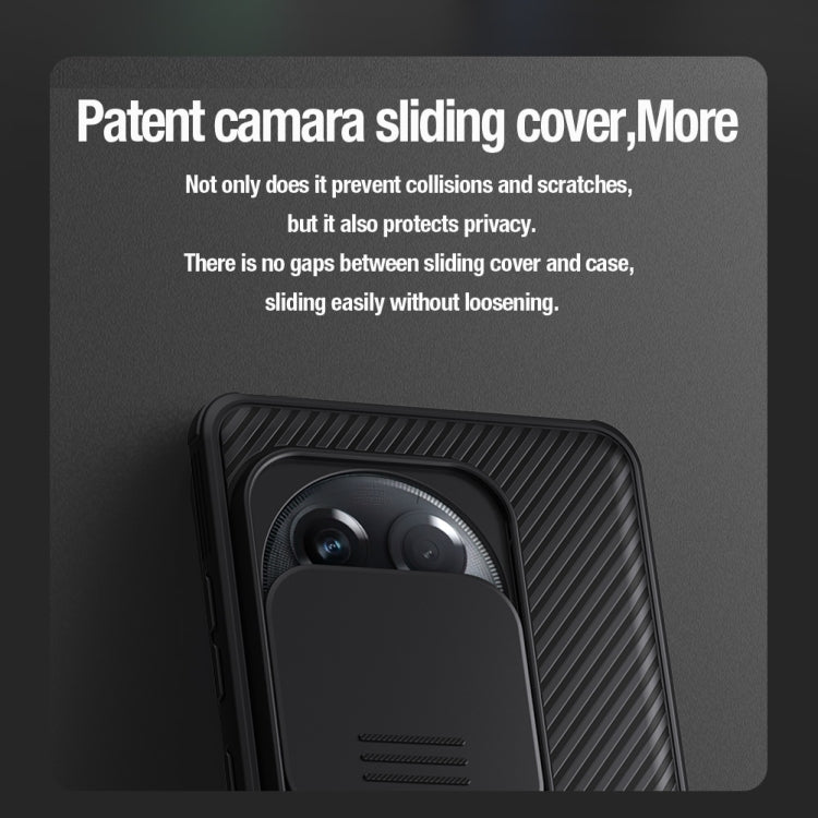 For OnePlus Ace 2 Pro NILLKIN CamShield Pro PC Phone Case(Black) - OnePlus Cases by NILLKIN | Online Shopping South Africa | PMC Jewellery