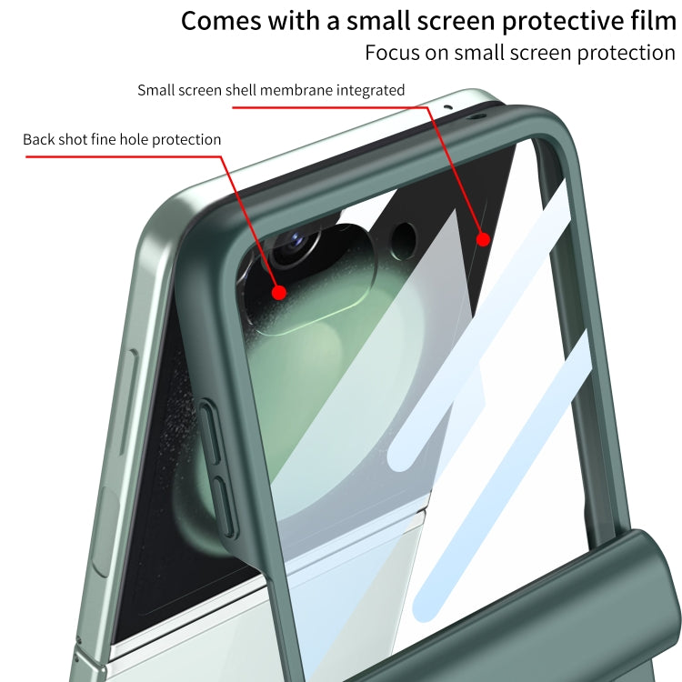 For Samsung Galaxy Z Flip5 GKK Integrated Full Coverage Folding Phone Case(Green) - free shipping - PMC TechLife - Order now!