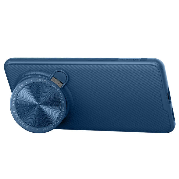 For Huawei Mate 60 Pro/60 Pro+ NILLKIN Black Mirror Prop CD Texture Mirror Phone Case(Blue) - free shipping - PMC TechLife - Order now!