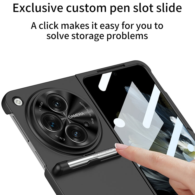 For OPPO Find N3 / OnePlus Open GKK Ultra-thin Full Coverage Phone Flip Case with Pen(Green) - OPPO Cases by GKK | Online Shopping South Africa | PMC TechLife | Buy Now Pay Later Mobicred