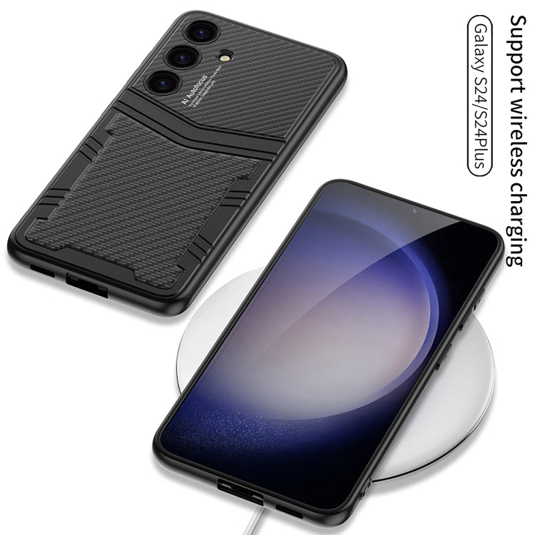 For Samsung Galaxy S24+ 5G GKK TPU + PU Full Coverage Phone Case(Alligator Texture) - Galaxy S24+ 5G Cases by GKK | Online Shopping South Africa | PMC TechLife | Buy Now Pay Later Mobicred