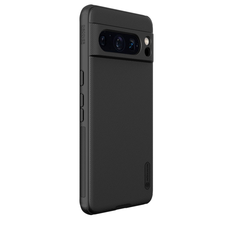 For Google Pixel 8 Pro NILLKIN Frosted Shield Pro Magnetic Magsafe Phone Case(Black) - Google Cases by NILLKIN | Online Shopping South Africa | PMC Jewellery | Buy Now Pay Later Mobicred