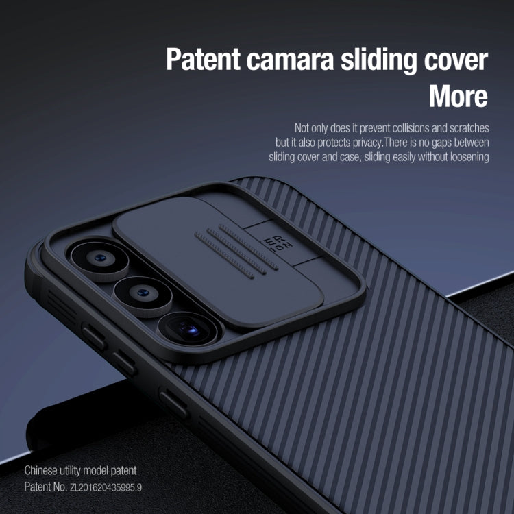 For Samsung Galaxy A55 NILLKIN Black Mirror Pro Series Camshield PC Phone Case(Black) - Galaxy Phone Cases by NILLKIN | Online Shopping South Africa | PMC TechLife | Buy Now Pay Later Mobicred