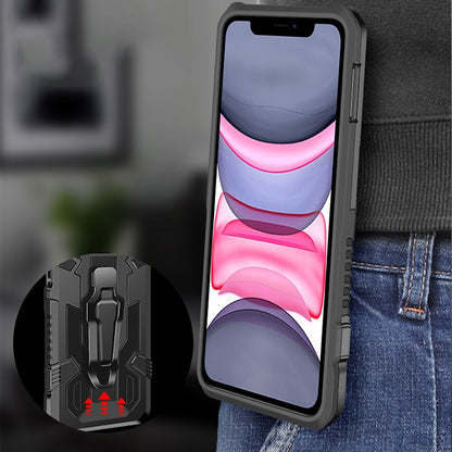 For iPhone 8 & 7 Machine Armor Warrior Shockproof PC + TPU Protective Case(Red) - More iPhone Cases by NILLKIN | Online Shopping South Africa | PMC Jewellery