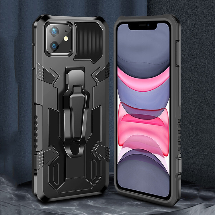 For iPhone 8 & 7 Machine Armor Warrior Shockproof PC + TPU Protective Case(Coffee) - More iPhone Cases by NILLKIN | Online Shopping South Africa | PMC Jewellery